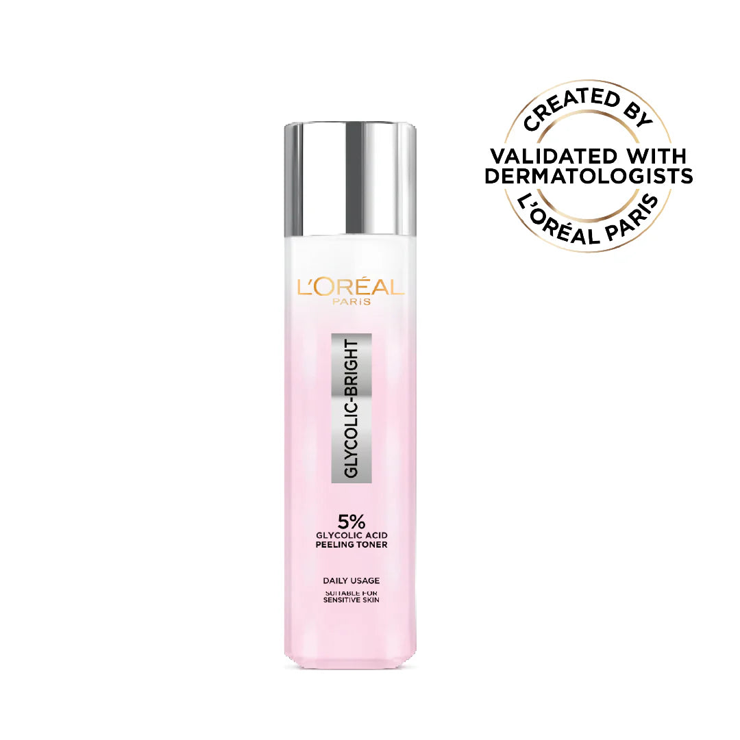 L Oreal Glycolic Bright Peeling Water 128 Ml