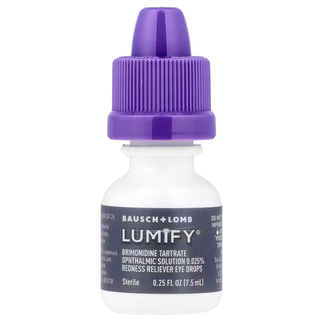 Lumify Redness Reliever Eye Drops 7.5mL Brimonidine Tartrate Solution-1