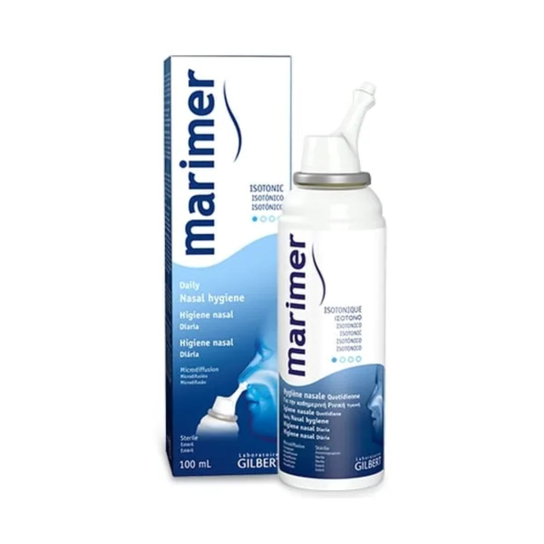 Marimer Isotonic Nasal Spray 100 Ml - Daily Nasal Hygiene Moisturizer