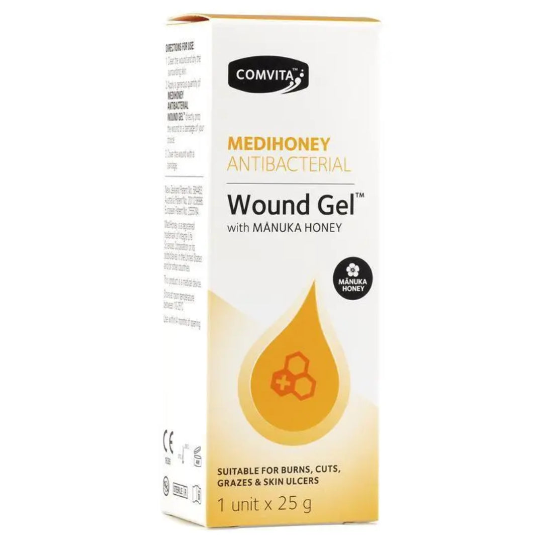 Medihoney Antibacterial Wound Gel 20g Medical-Grade Manuka Honey-2
