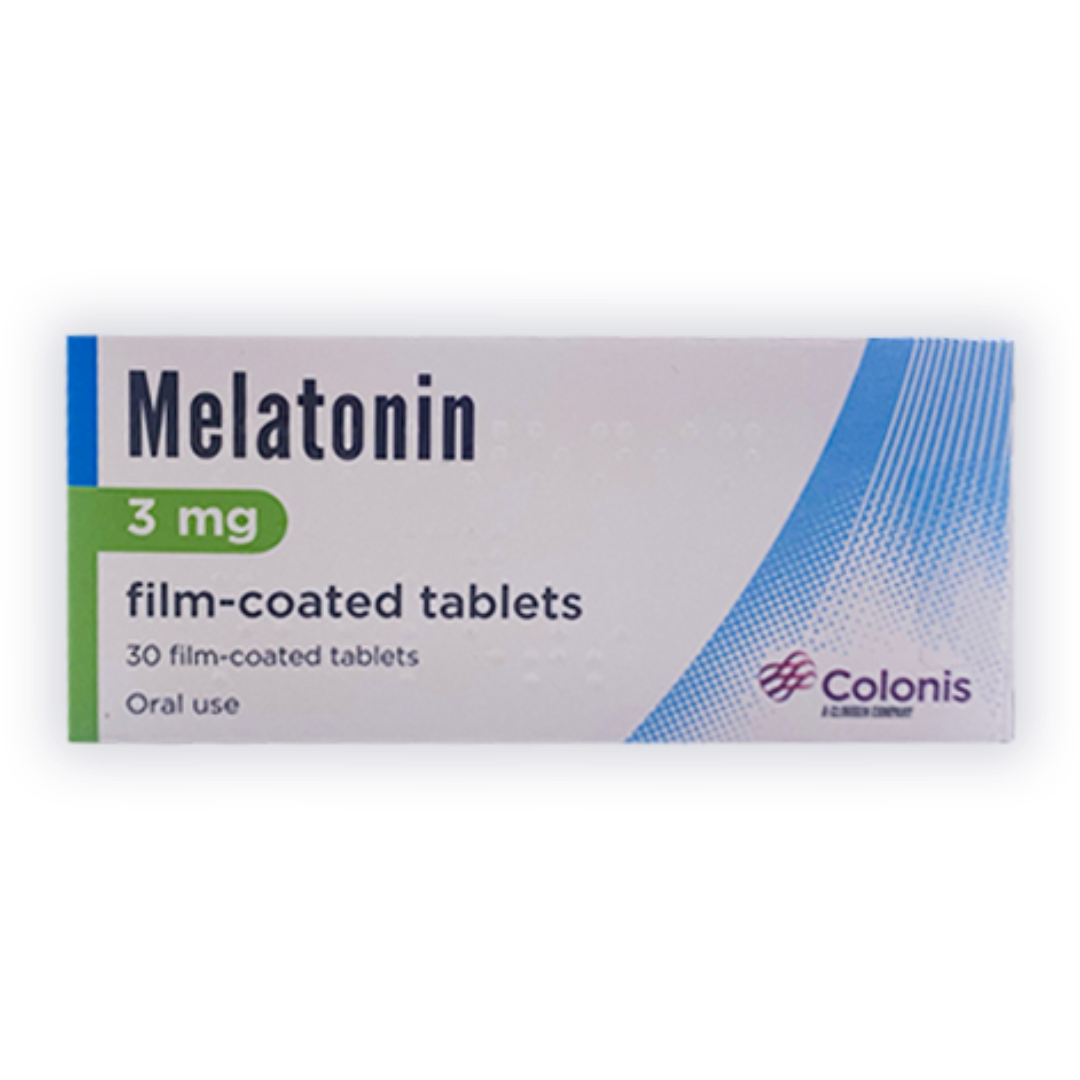 Melatonin 3 Mg Film-Coated Tablets For Jet Lag Relief, 30 Tablets-1