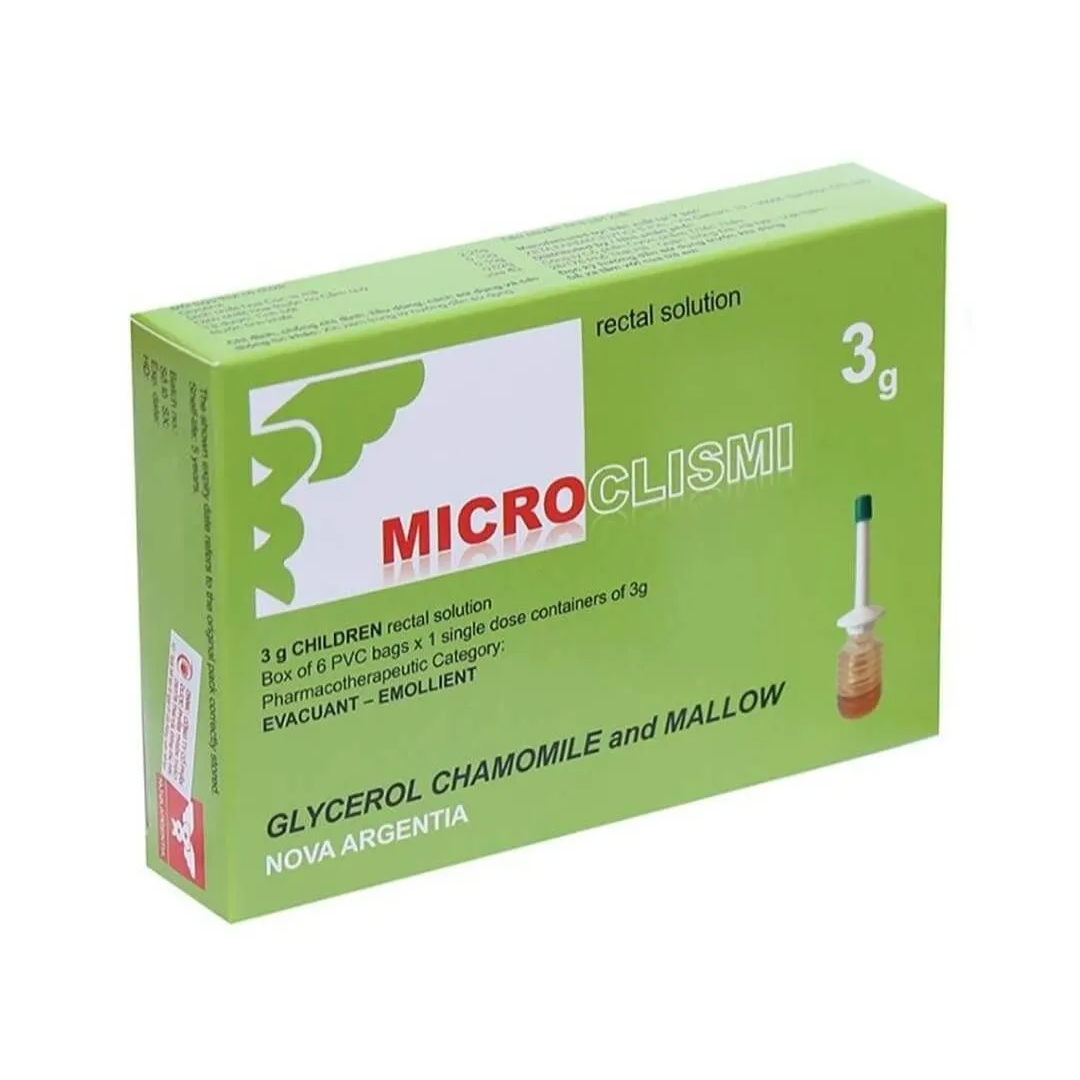 Microclismi 3G 6 Micro Enemas For Children Constipation Relief-1