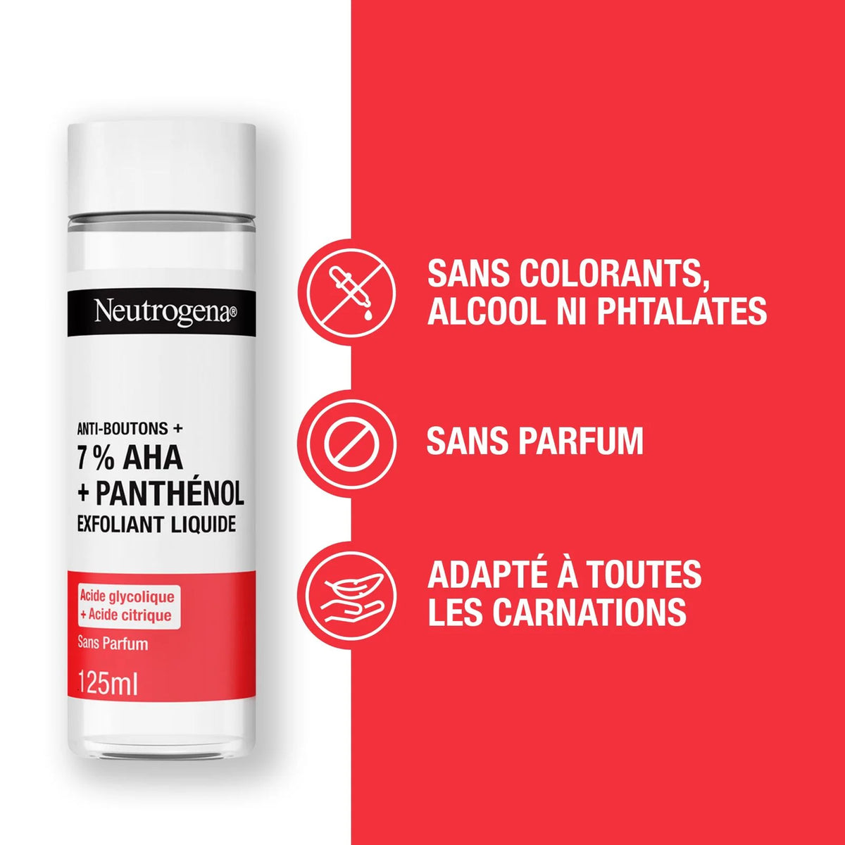 Neutrogena Anti-Boutons Exfoliant Liquide 125ml