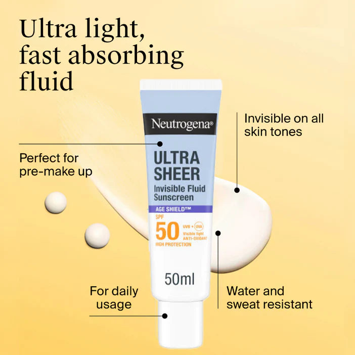 Neutrogena Ultra Sheer Age Shield SPF50