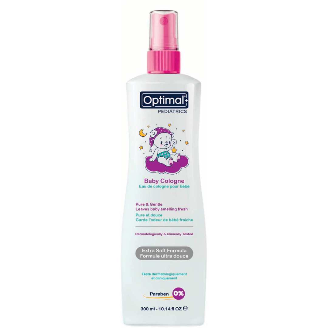 Optimal Baby Cologne Pink 300ml Gentle Fresh Scent for Babies and Adults