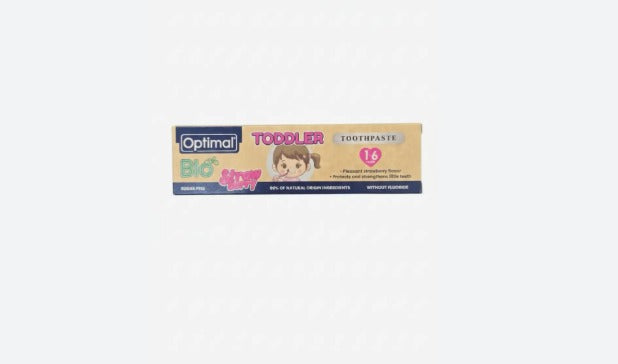 OPTIMAL BIO TODDLER TOOTHPASTE 1-6 YEARS GIRLS