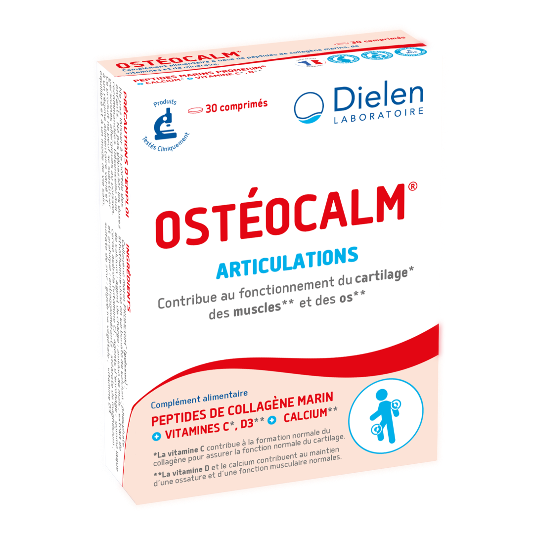 Ostéocalm 30 Capsules Joint Health Supplement With Marine Collagen And Calcium-1