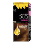 Garnier Olia 5.3 Golden Brown Permanent Hair Color Kit Ammonia-Free-1