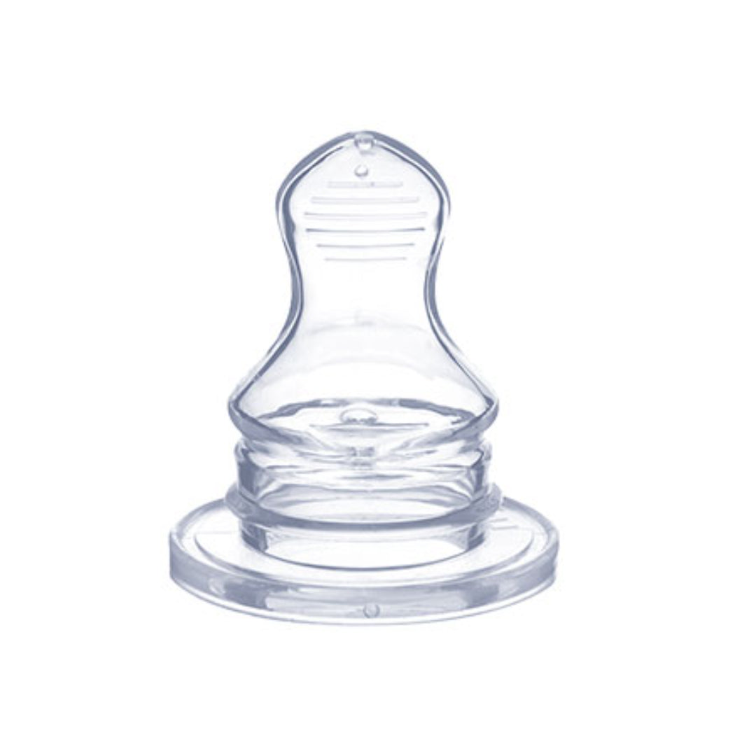 Optimal Orthodontic Silicone Nipple With Anti-Colic System For Babies