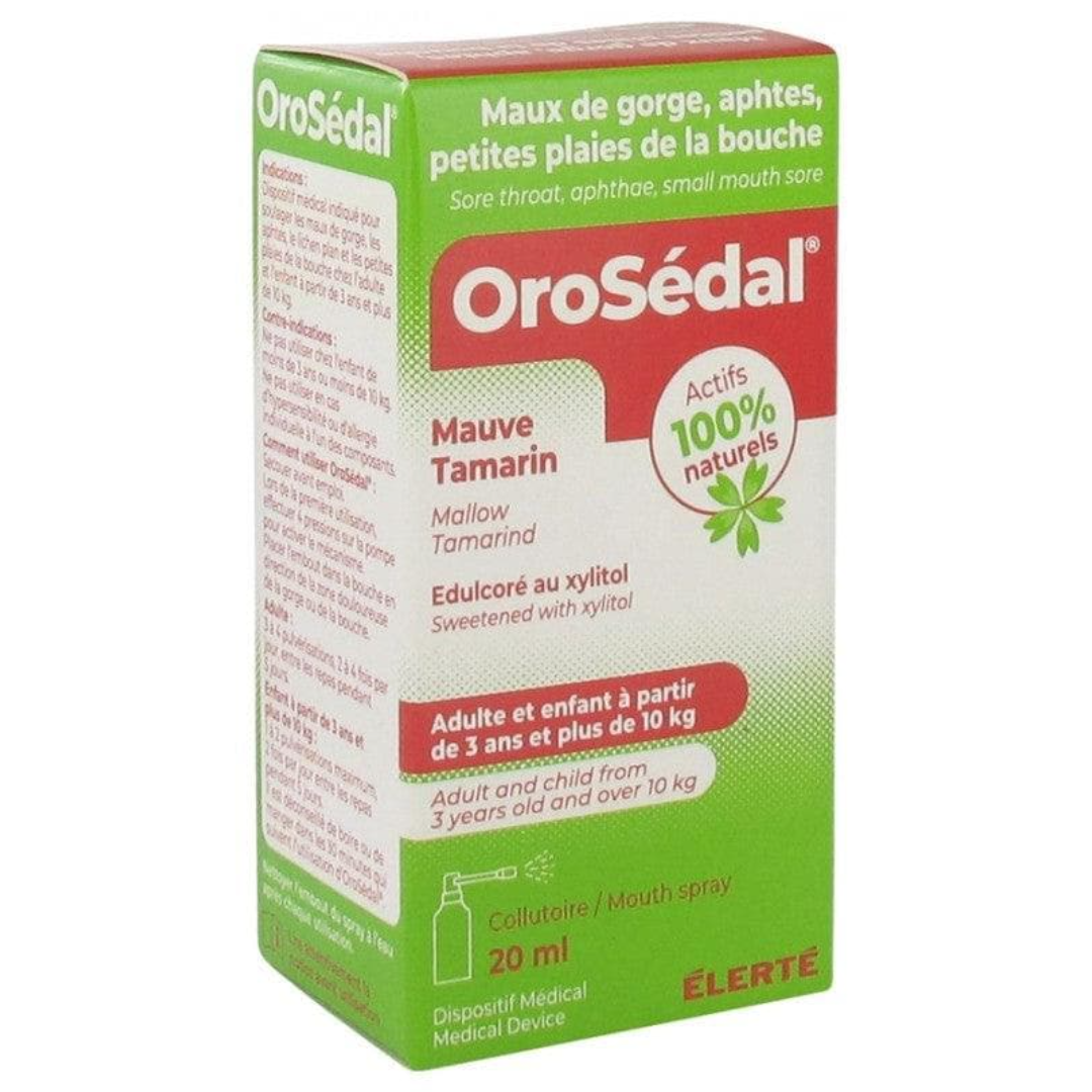 Orosedal Mouthspray 20Ml Sore Throat And Mouth Sores Relief