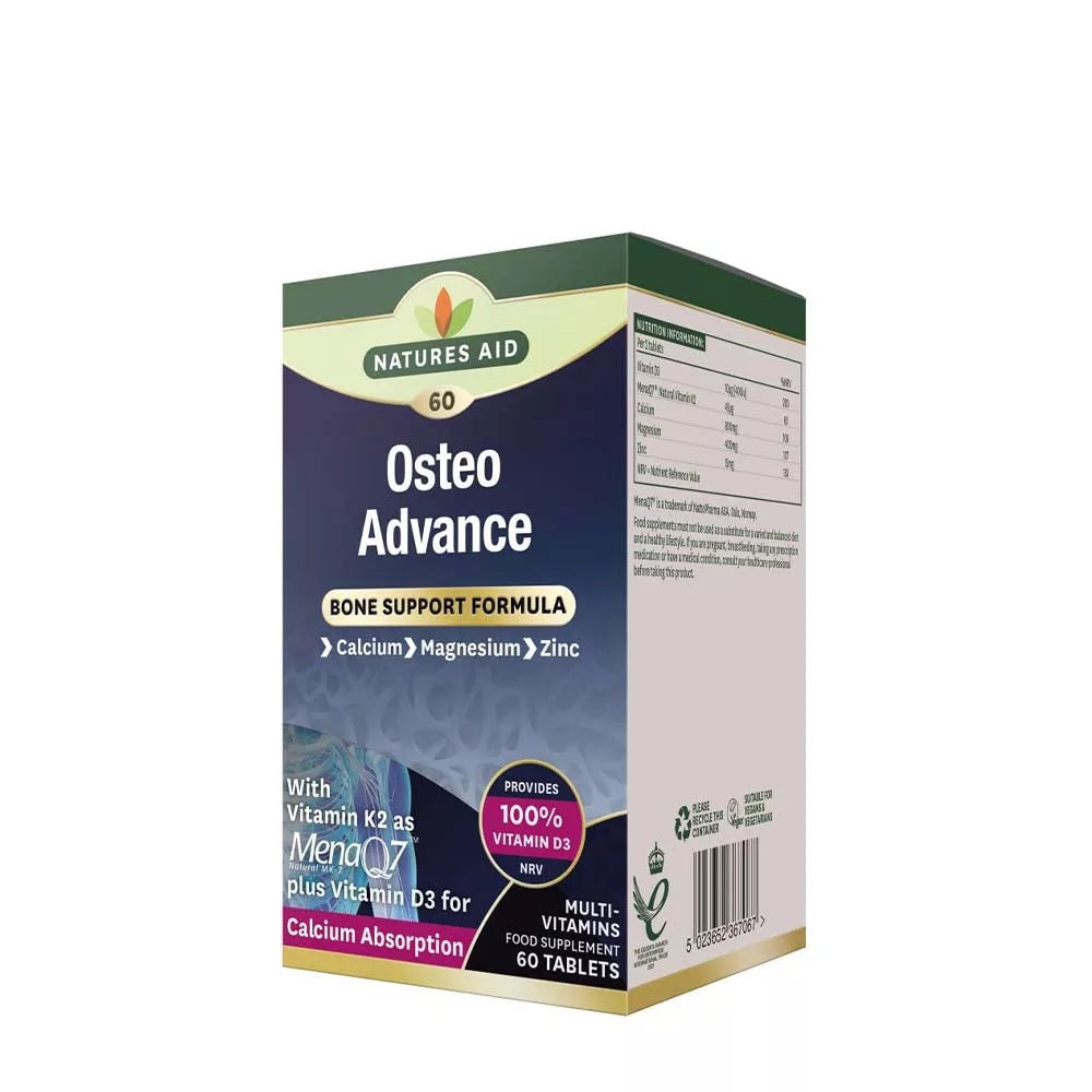 Natures Aid Osteo Advance - Bone Support Formula