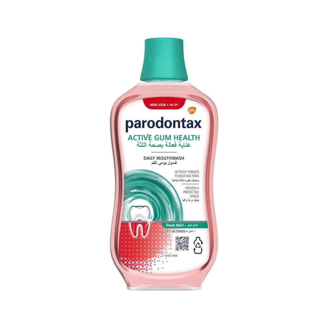 Parodontax Daily Mouthwash Fresh Mint 300ml Alcohol-Free Gum Care