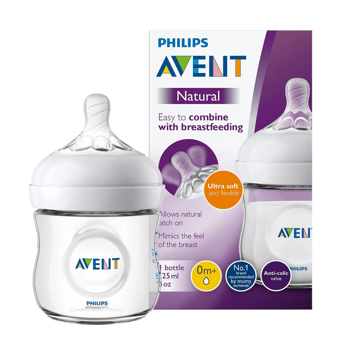 Philips Avent Natural Baby Bottle 60ml