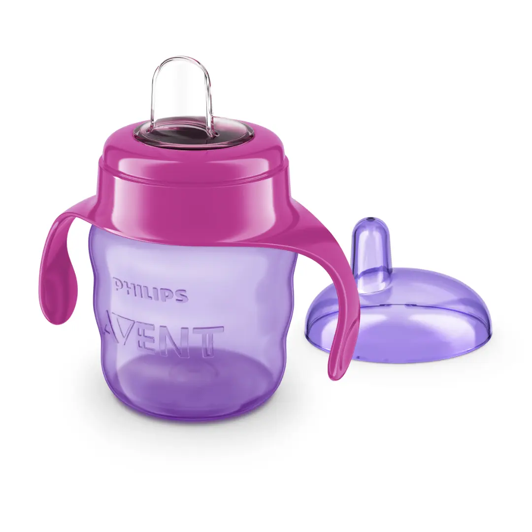 Philips Avent Easy Sip Cup 200ml 6m Plus Red And Purple
