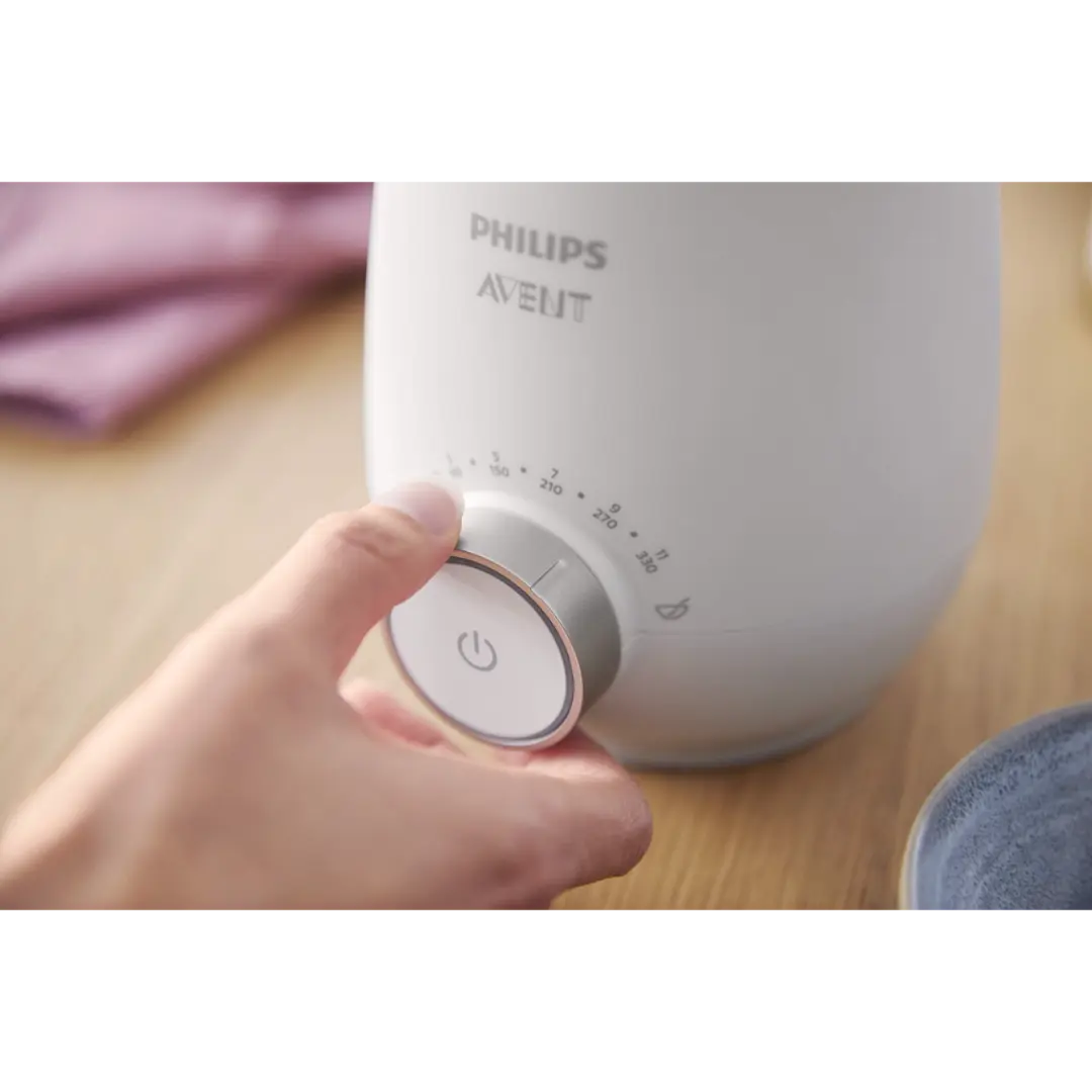 Philips Avent Premium Fast Bottle Warmer SCF358/00, Smart Temperature Control