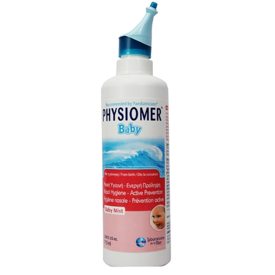 Physiomer Baby Nasal Spray 115ml Natural Nasal Decongestant for Babies-1