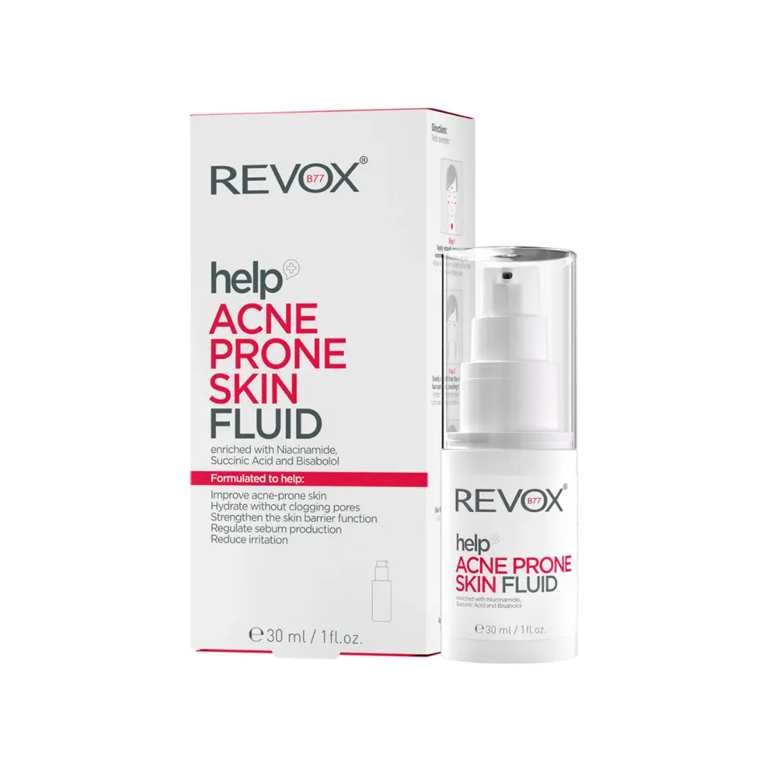 Revox B77 Help Acne Prone Skin Fluid 30ml For Oily Skin-2