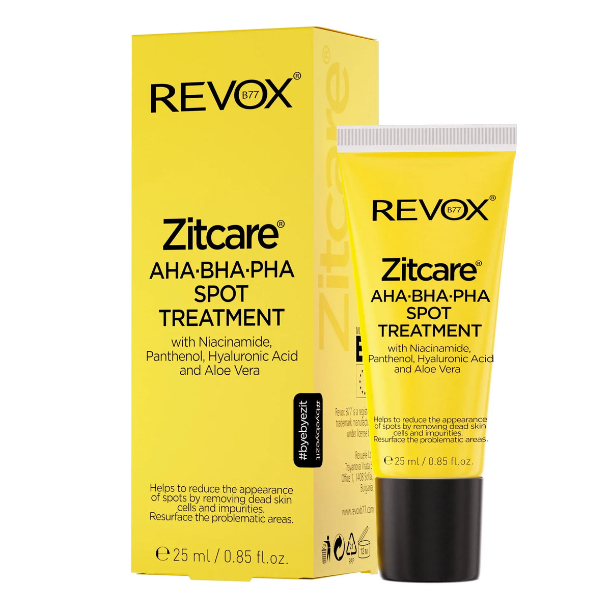 Revox B77 Zitcare AHA BHA PHA Spot Treatment 25ml for Blemishes-2