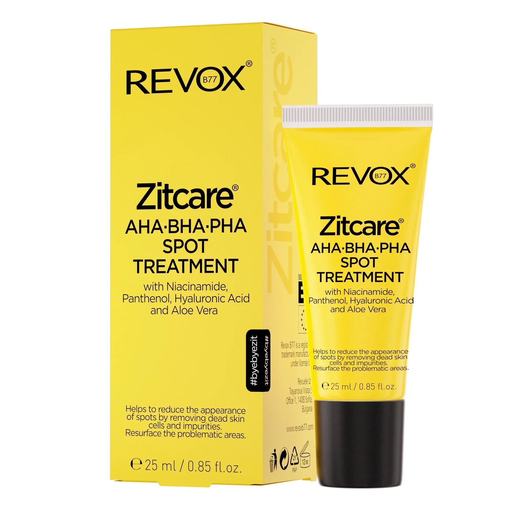 Revox B77 Zitcare AHA BHA PHA Spot Treatment 25ml for Blemishes-2