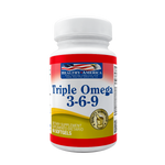 Triple Omega 3-6-9 1200 Mg 60 Softgels Balanced Fatty Acids Supplement-1