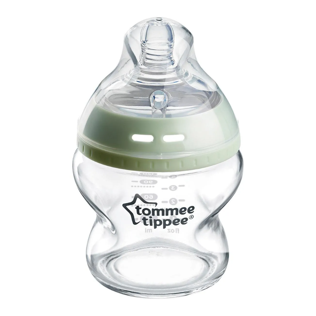 Tommee Tippee Closer To Nature 150ml Glass Feeding Bottle Slow Flow