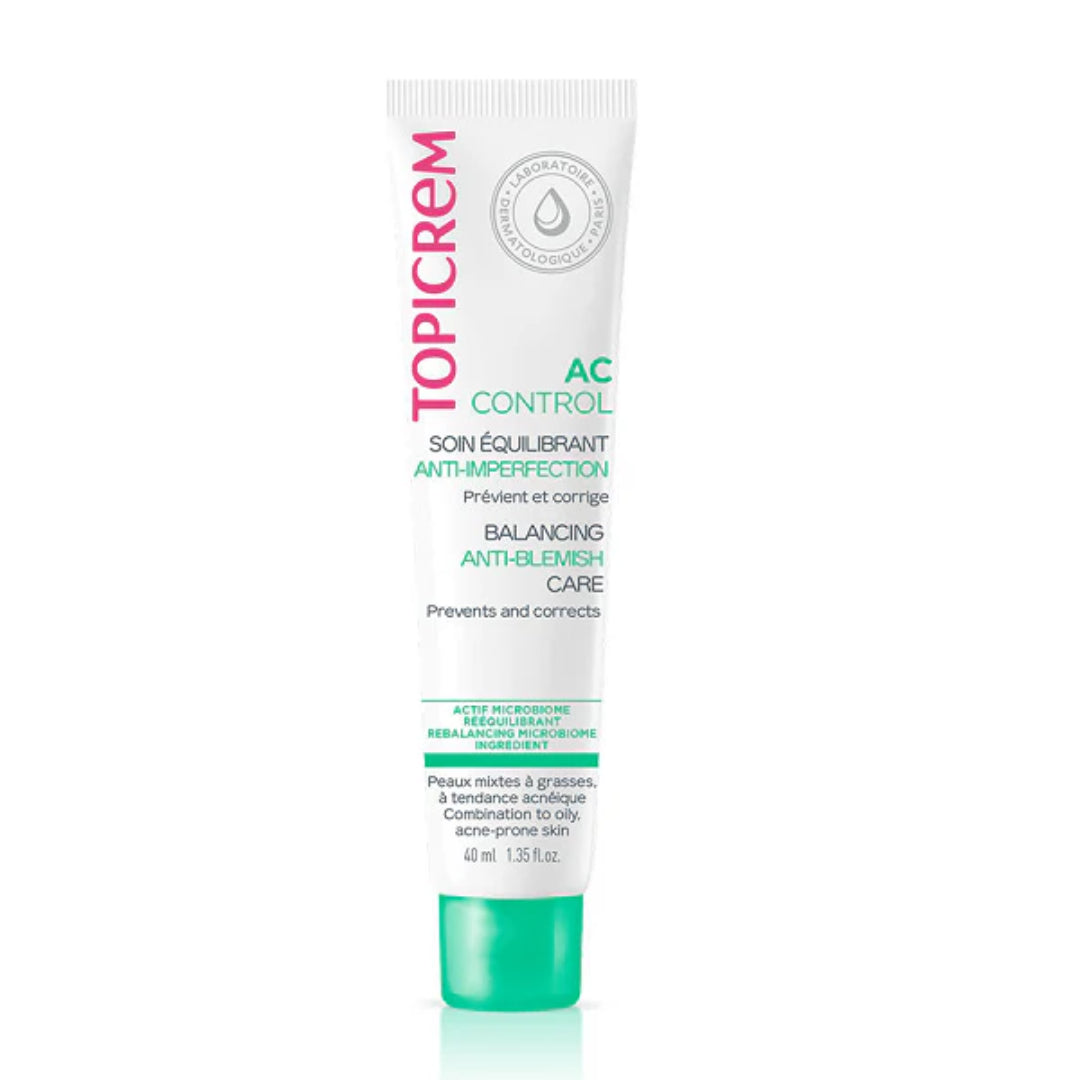Topicrem AC Control Balancing Anti-Blemish Care 40ml Fluid for Oily Skin-1