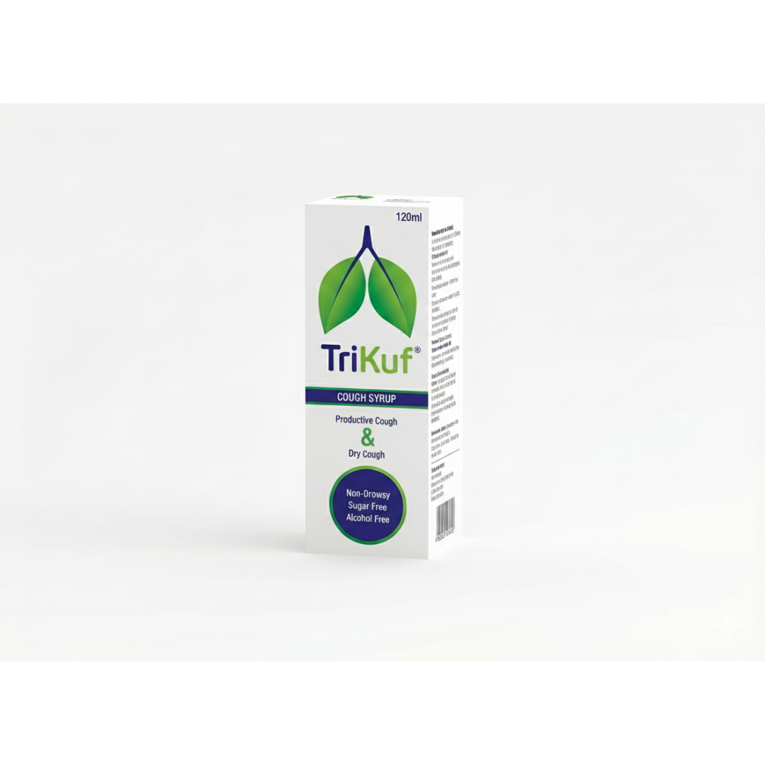Trikuf 120ml Syrup For Dry And Productive Cough Relief-1
