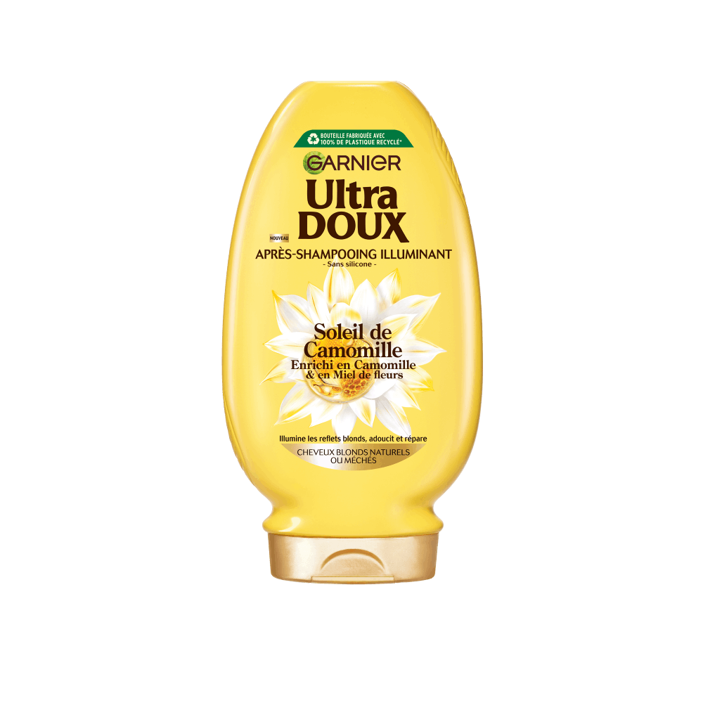 Garnier Ultra Doux Après-Shampooing Illuminant Soleil de Camomille