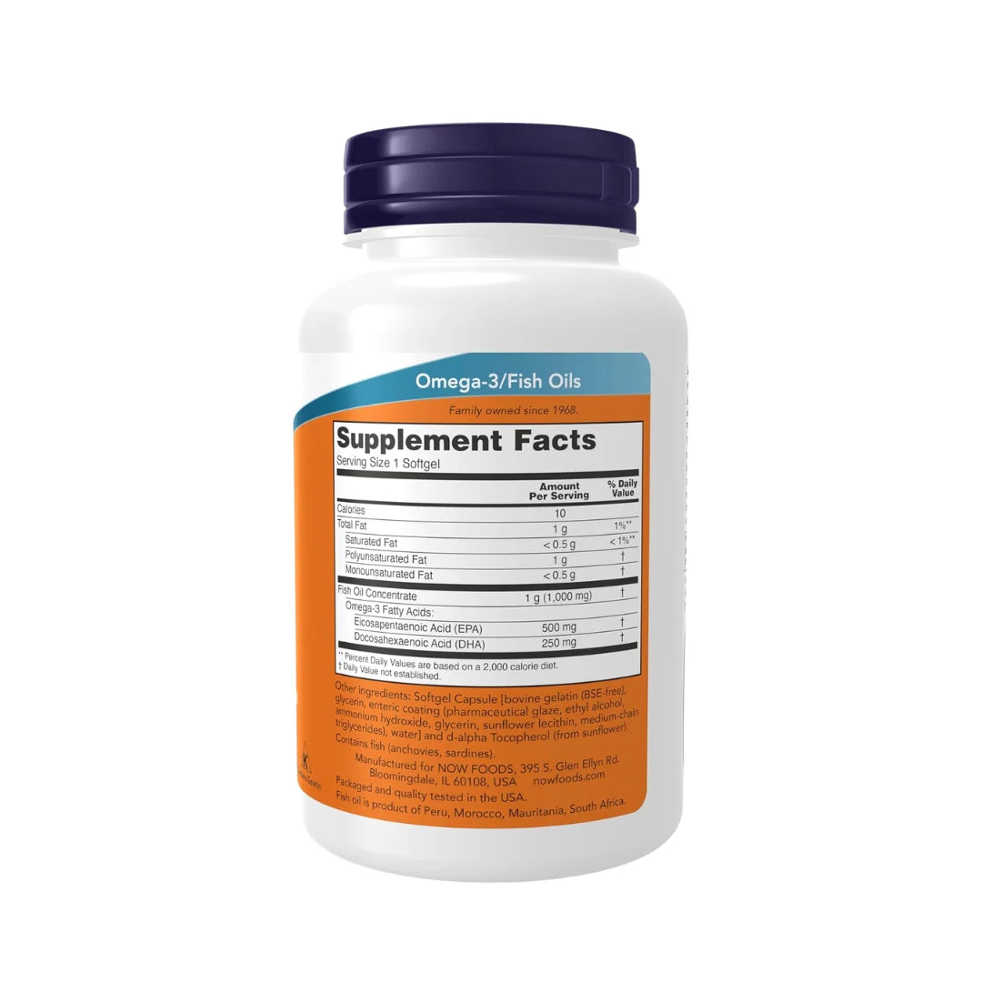 NOW Ultra Omega 3 Fish Oil 90 Softgels