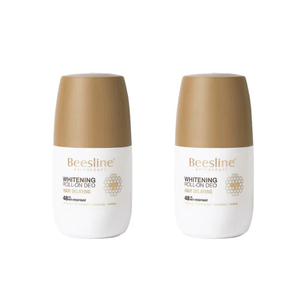 BEESLINE COFFRET WHITENING ROLL ON HAIR DELAYING DEO 1+1