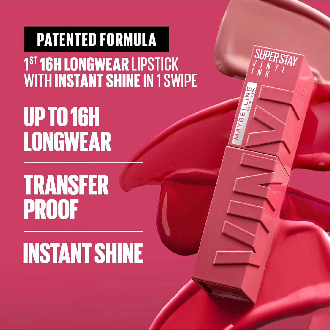 Maybelline New York SS Vinyl Ink Lipstick
