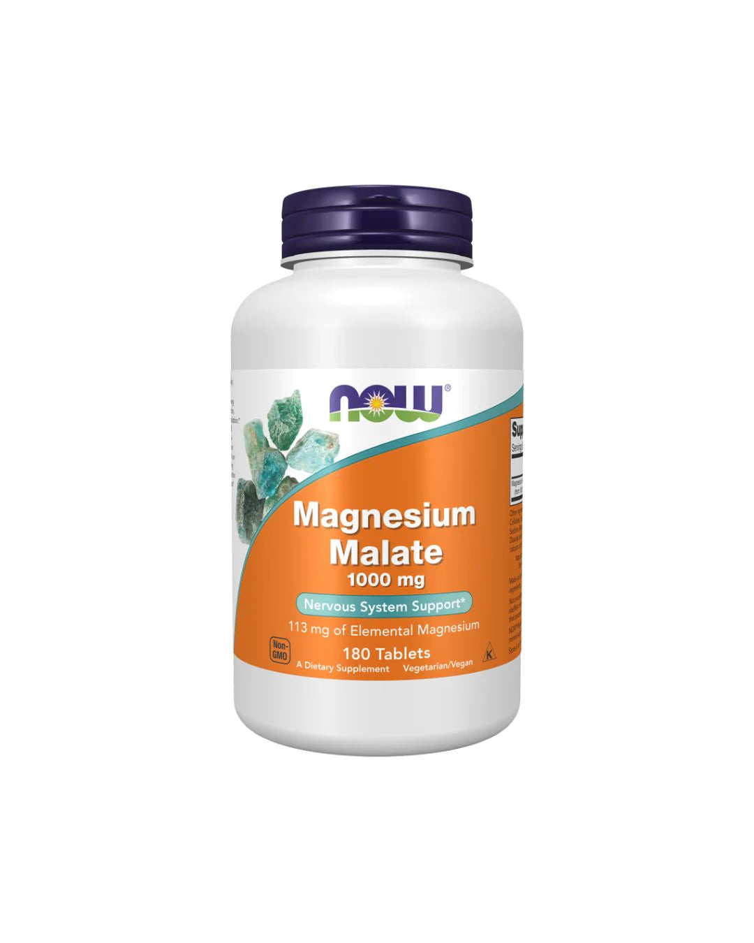 Now Masgnesium Malate 100Mg 180 Tab