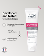 ACM DEPIWHITE CREAM FOR SENSITIVE AREAS