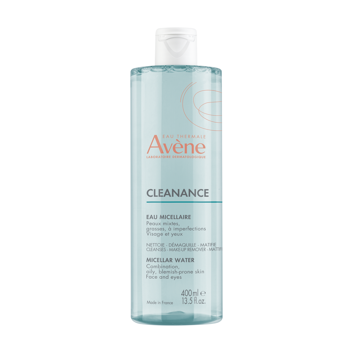 Avène Cleanance Micellar Water 400ml For Sensitive Oily Skin-1