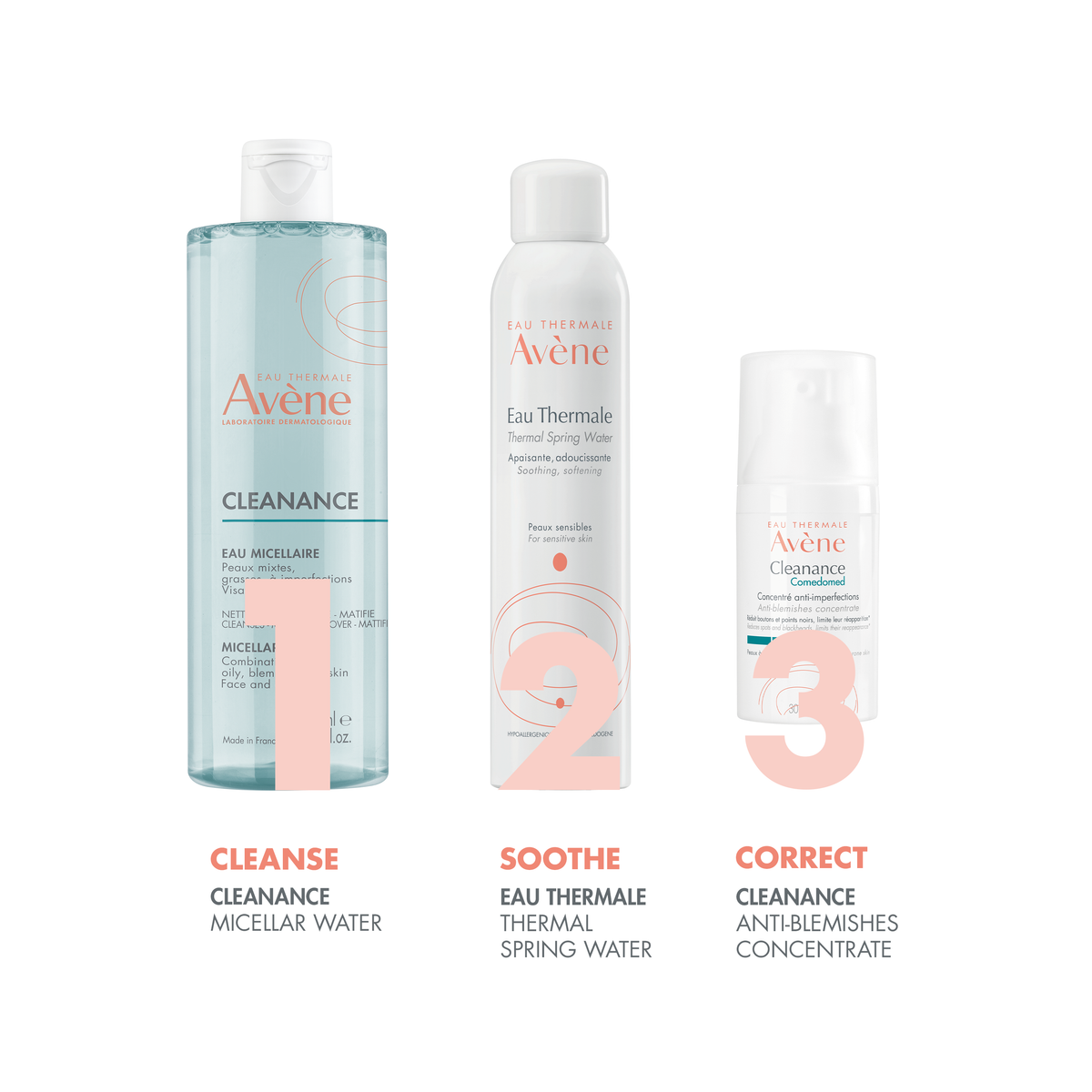 Avène Cleanance Micellar Water 400ml For Sensitive Oily Skin-7