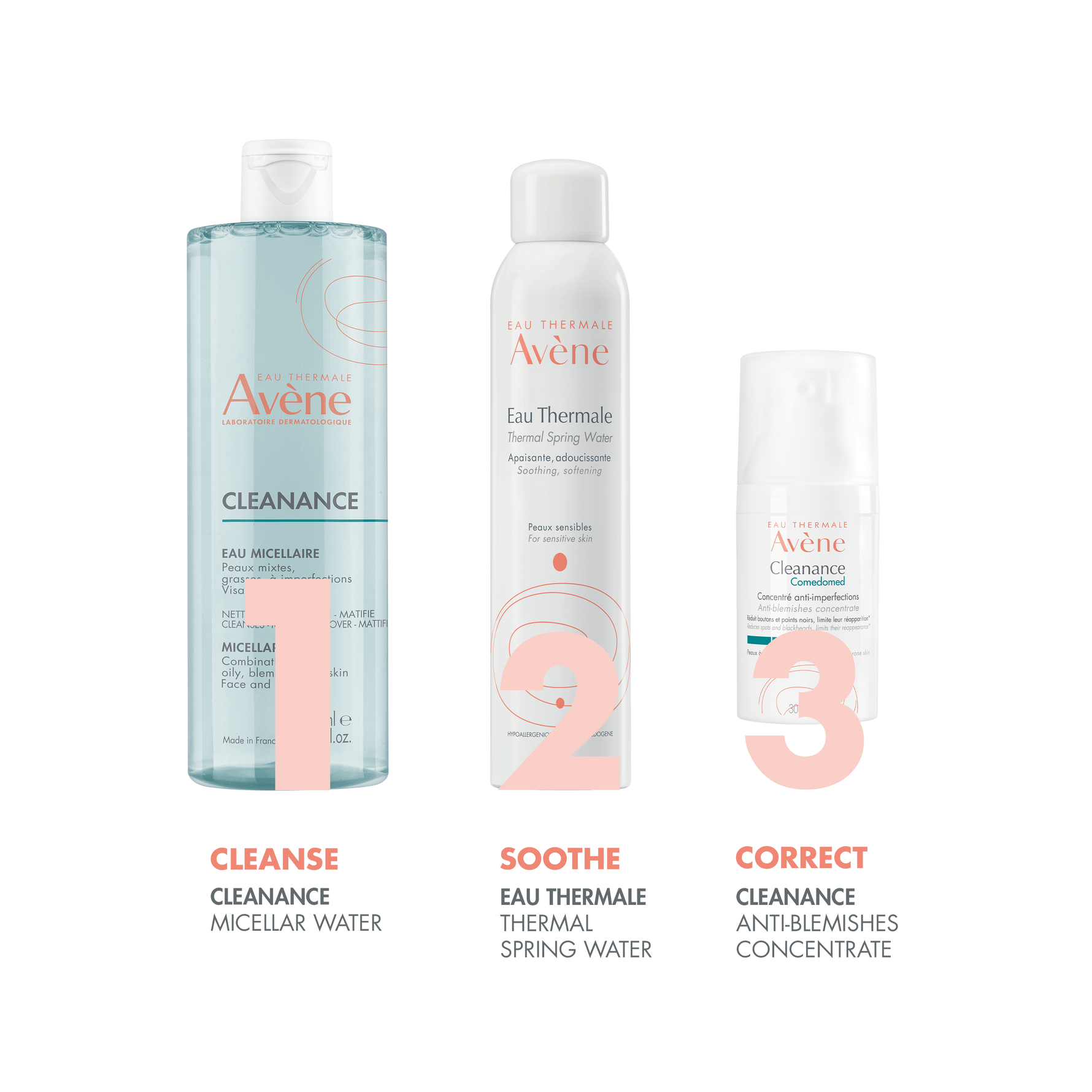 Avène Cleanance Micellar Water 400ml For Sensitive Oily Skin-7