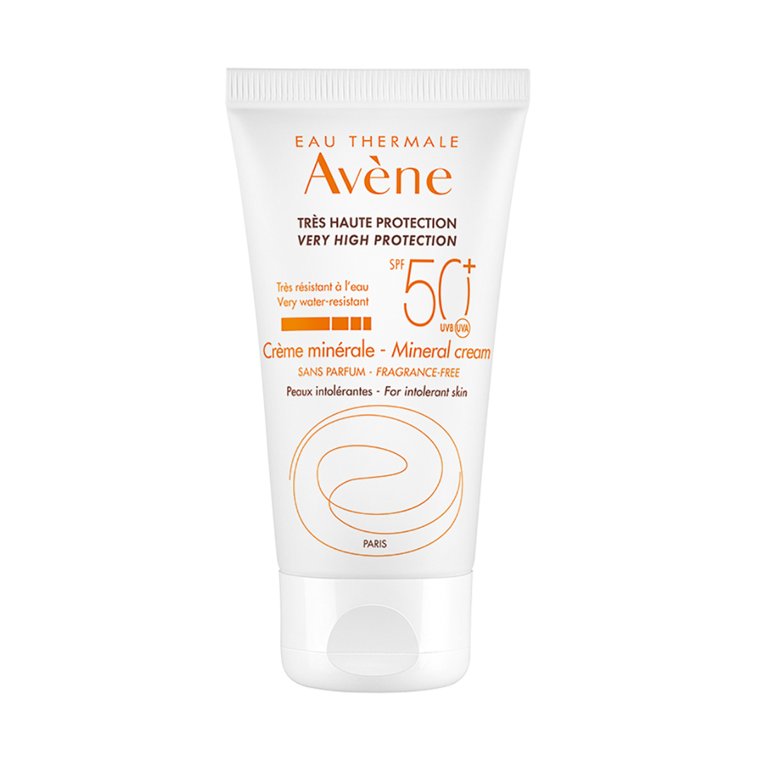 Avene Ecran Mineral SPF 50+ Mineral Fluid Sunscreen-1