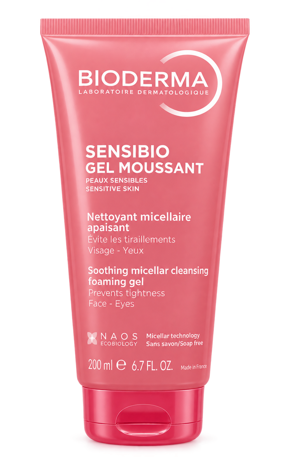 Bioderma Sensibio Gel Moussant 200ml Gentle Foaming Cleanser Sensitive Skin
