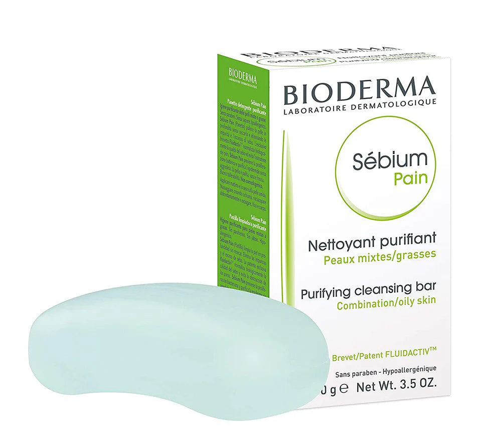 BIODERMA Purifying Cleansing Bar Soap - 100g