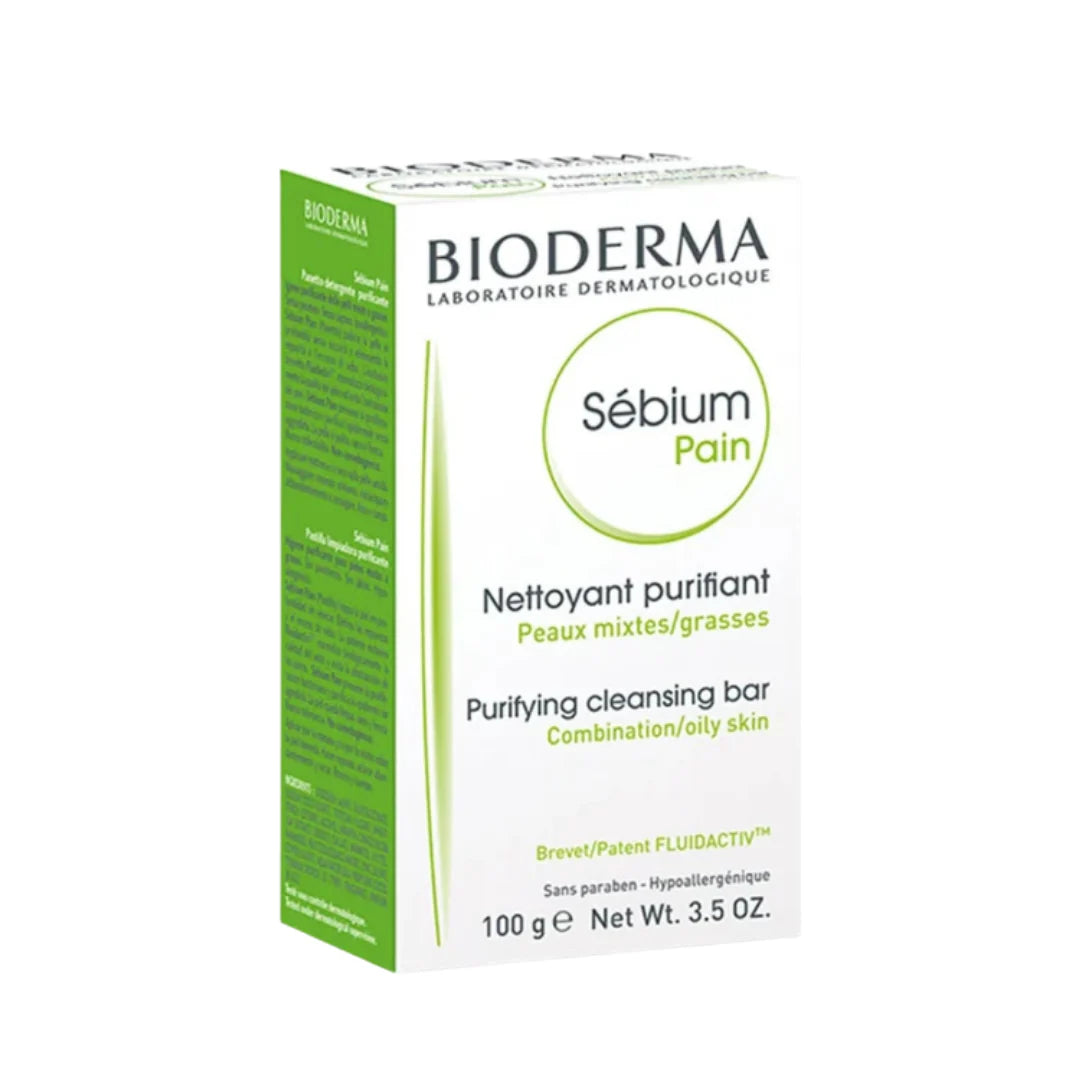 BIODERMA Purifying Cleansing Bar Soap - 100g