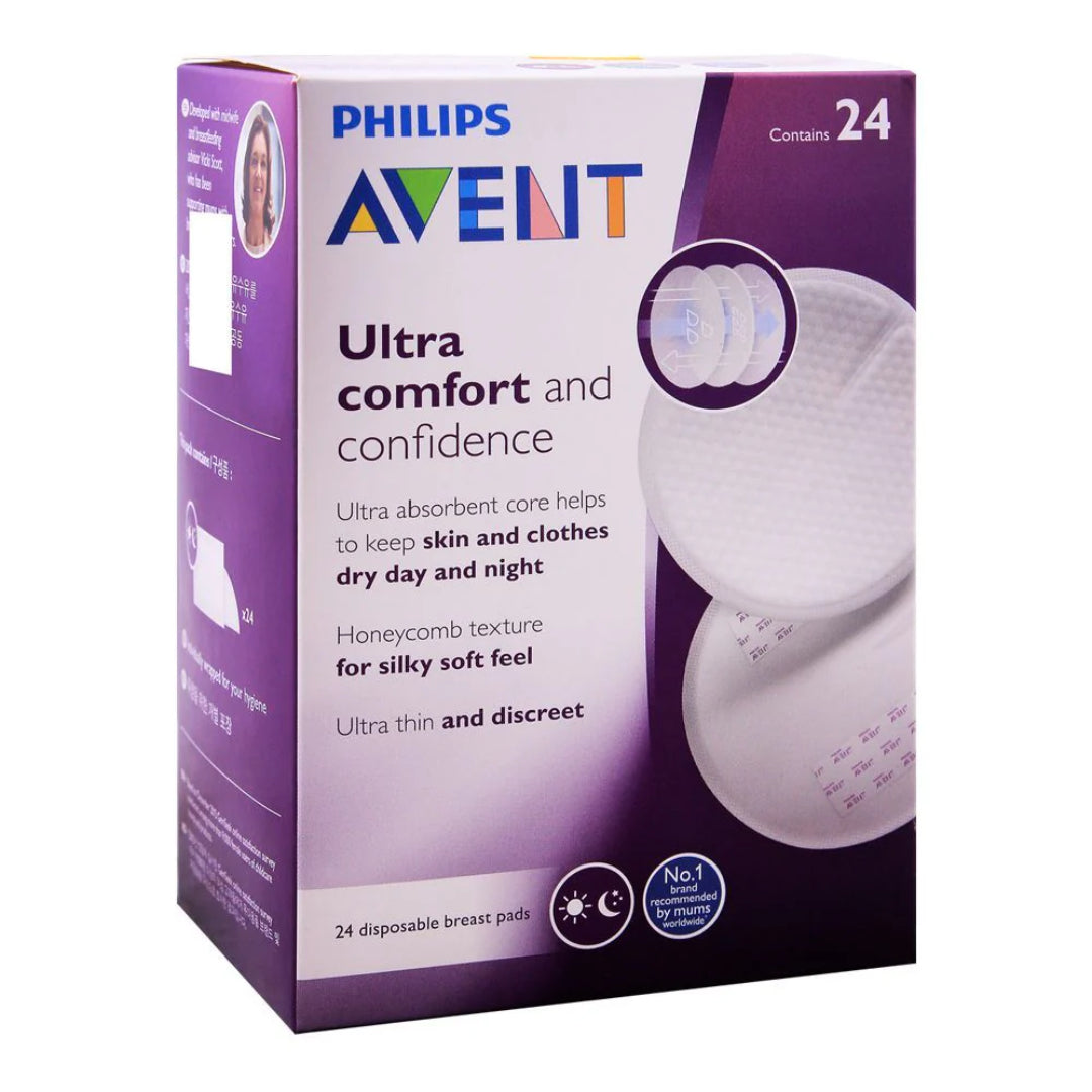 Philips Avent Disposable Breast Pads SCF254/24 Ultra Comfort 24 Pack