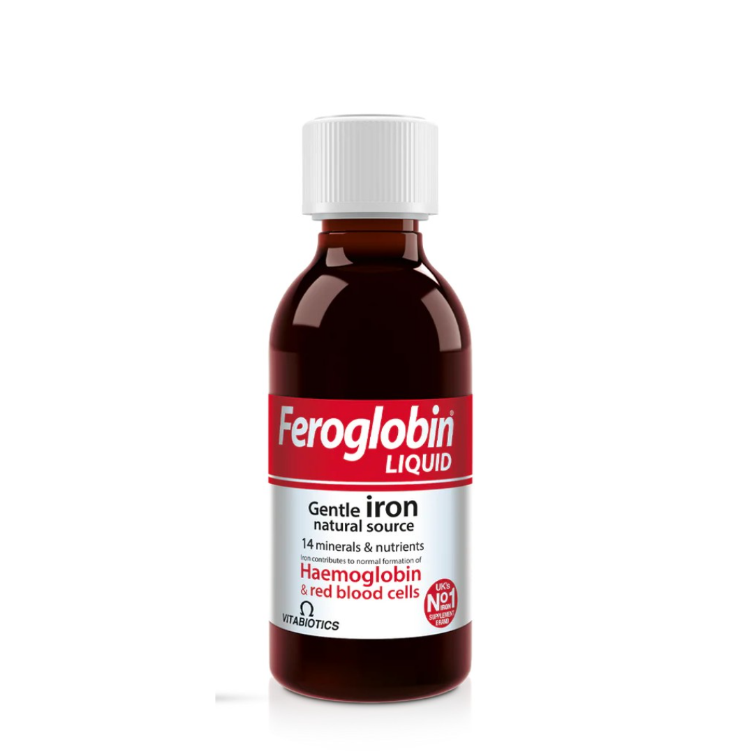 Feroglobin Liquid Iron Supplement 200ml Gentle Iron for Red Blood Cells-1