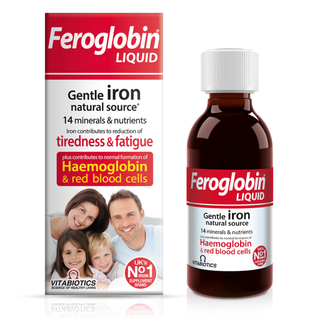 Feroglobin Liquid Iron Supplement 200ml Gentle Iron for Red Blood Cells-2