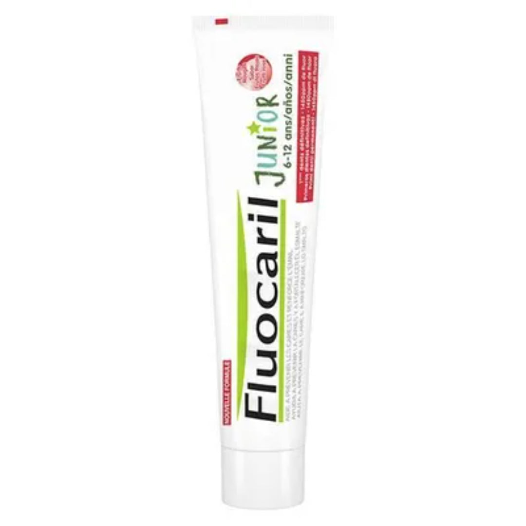 Fluocaril Junior Toothpaste Red Fruits 75ml For Kids 6-12 Years