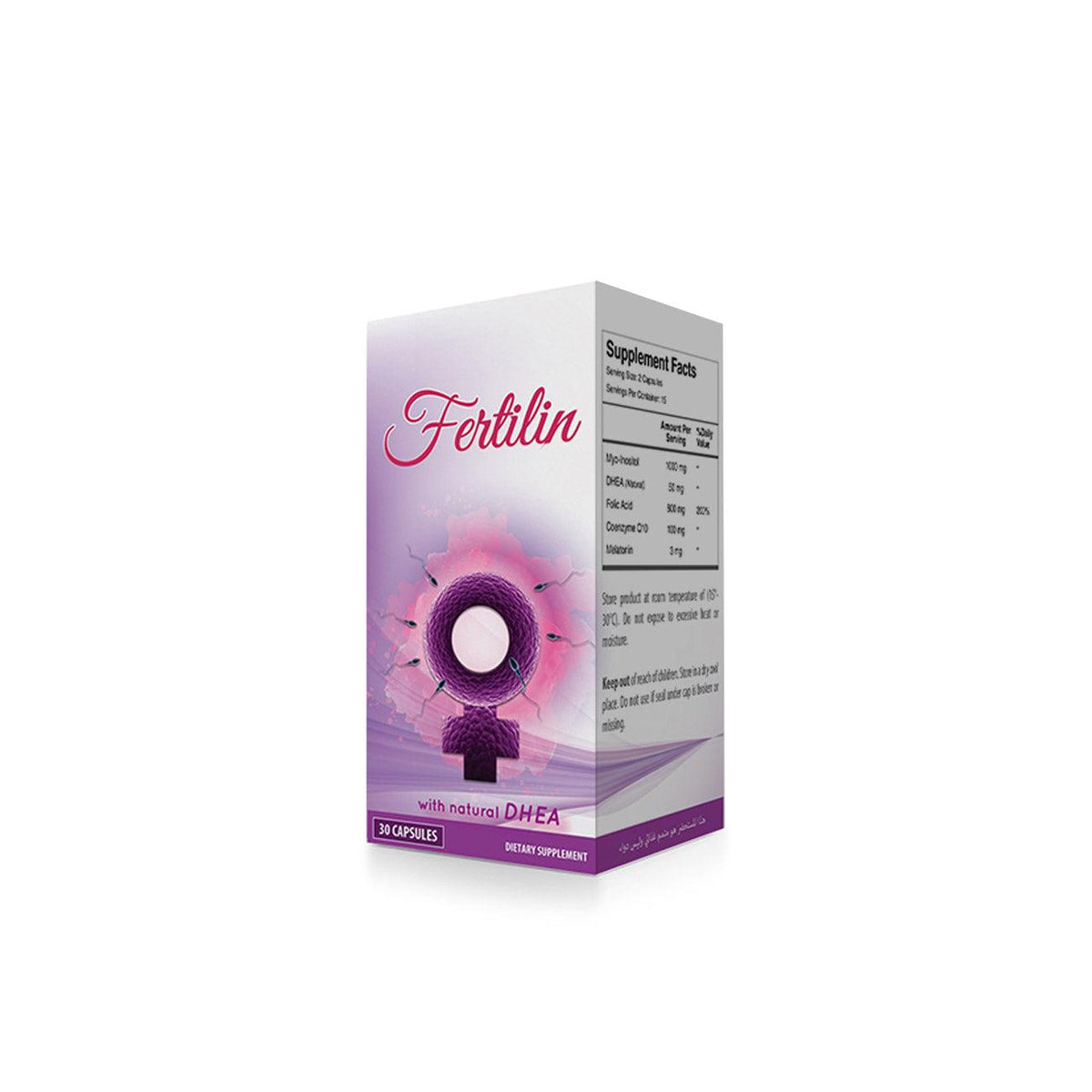 FERTILIN 30 CAPS MED VIAL