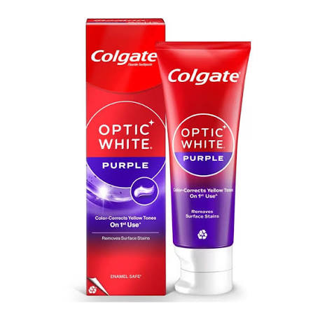 Colgate Optic White Purple Toothpaste 75ml
