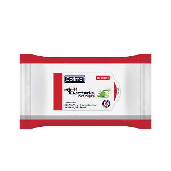 Optimal Antibacterial Wipes 72 Pcs