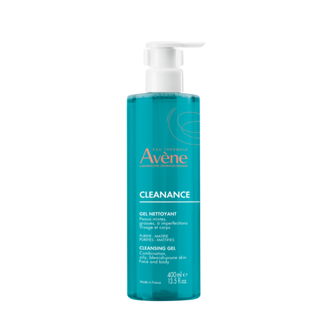 Avène Cleanance Cleansing Gel 400 Ml For Oily And Sensitive Skin-1