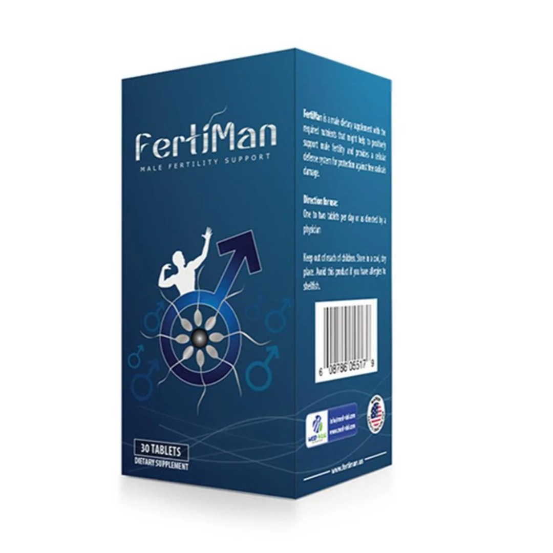 Fertiman 30 Tablets - Male Fertility Supplement With L-Carnitine And CoQ10-1