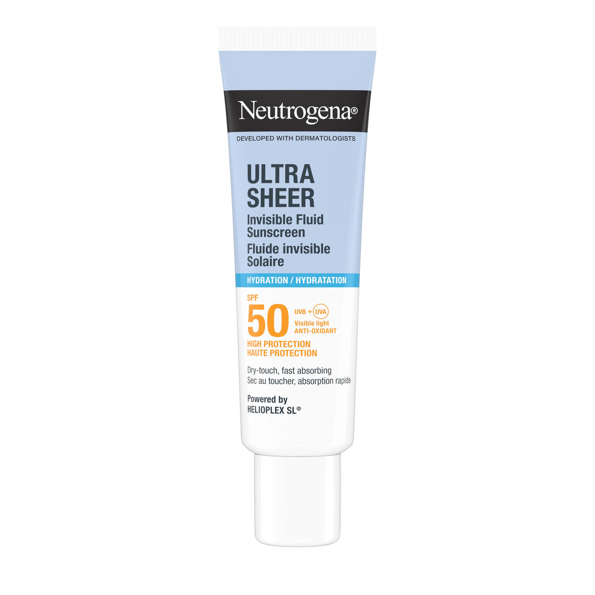 Neutrogena Ultra Sheer Invisible Hydration Fluid Sunscreen SPF50 50ml